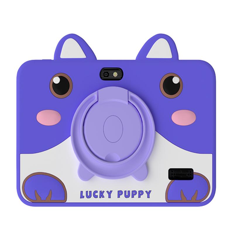 

Планшет для детей 7 дюймов Android 13 Wi-Fi Bluetooth 4 ГБ+64 ГБ Двойная камера Образовательное программное обеспечение 5G WiFi Планшетный ПК Standard Version фиолетовый