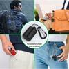 1pcs Portable Metal Sealed Pill Case with Carabiner, Moisture-proof Storage Container, Pill Box, Keychain Pill Holder, Mini Metal Pill Bottle