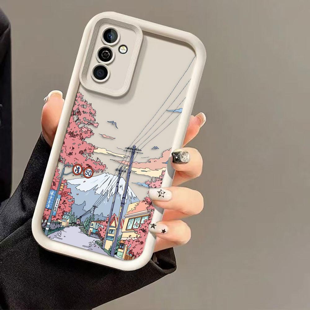 Beautiful Art Scenery Phone Case For Samsung A07 A70 A03 A03S A04E A05 A05S A06 A11 A12 A04 A10 A50 M31 M34 M51 M54 NOTE 20 Case