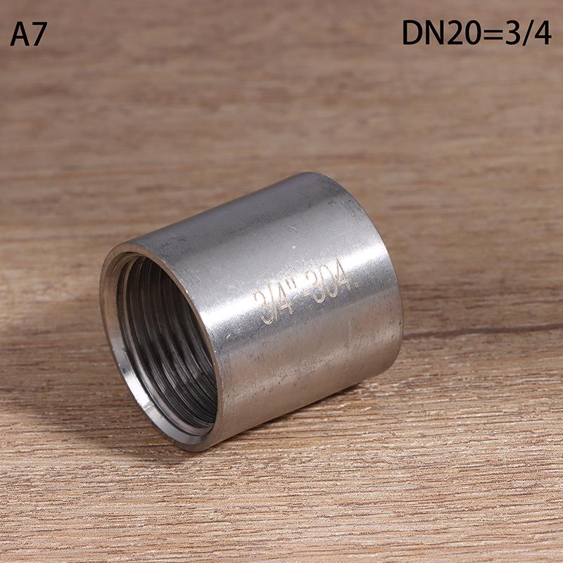 1/8" 1/4" 3/8" 1/2" 3/4" 1" 11/4" 11/2" BSP Female DN 6/8/10/15/20/25/32/40/50mm Barrel Coupler Nipple Pipe Fitting Connector