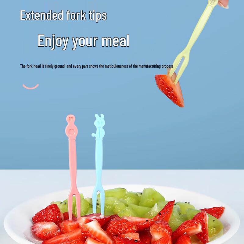 Disposable Plastic Fruit & Dessert Forks