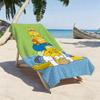 Funny-The SimpsonsS Towel Five-Star Hotel Quality Eco-Friendly Ultra Soft Thick Towels & Beach Towels