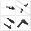 1Pair Polyplastic 310mm Window Auto Stay Lever Lock For RVs Motorhomes Yachts Camper Trailer Etc Screw Type Window Lift Strut