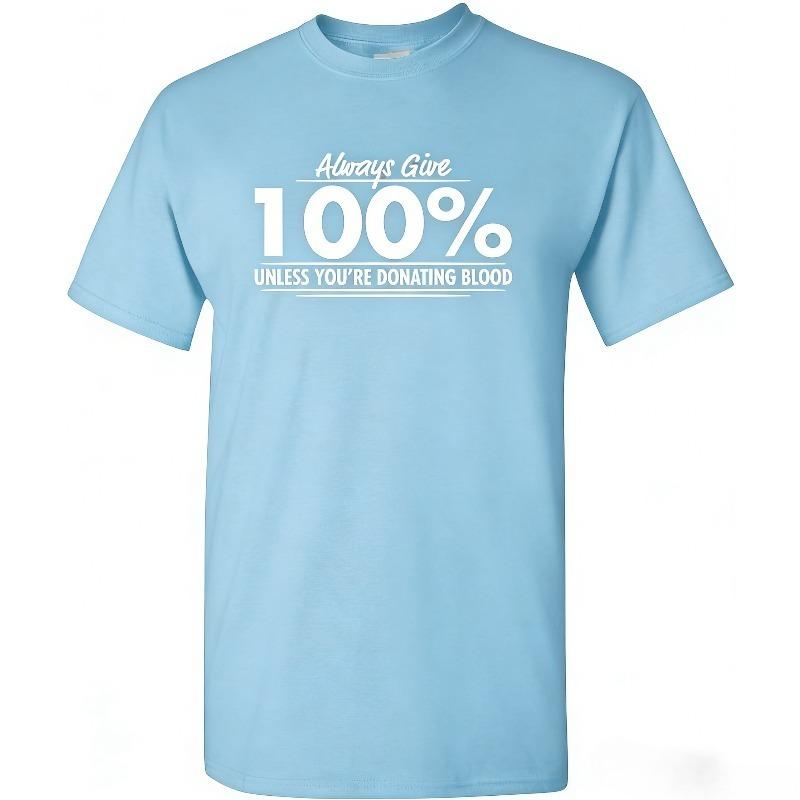 Mens T-Shirts Funny Streetwear Comfortable Vintage Breathable Fabric Simple Stylish Sweat Absorbent Durable Stitching Tee Unisex