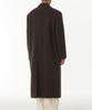 Musinsa Standard Wool Blend Big Daddy Double Maxi Coat [Baroque Brown]