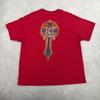 Vintage 2000er Orange County Choppers New York Motorrad T-Shirt und Kinder T-Shirt Rot Gr. L