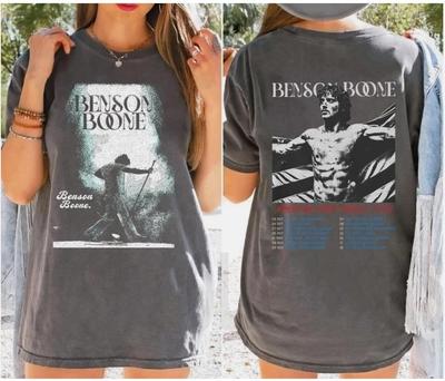 Benson Boone World Tour 2025 Concert Heart America Unisex T-Shirt Unisex T-Shirt
