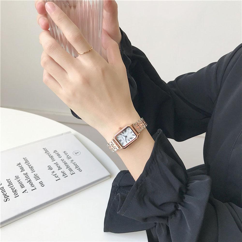 Women's Stainless Steel Band Fashion Quartz Watch For Christmas Birthday Gifts