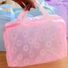 Makeup Bag Handle Design Large Capacity Durable Outdoors Beach Travel Cosmetic Storage Bag Fitness Supplies