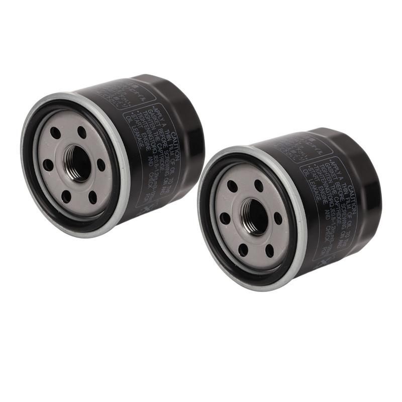 2pcs Engine Oil Filter 136‑7848 Perfect Sealing for Toro Single Cylinder V Twin Engines