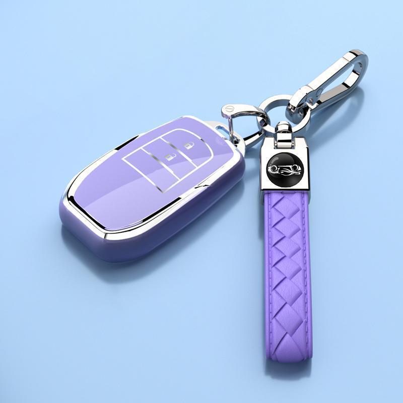Luxury Full-Wrap Key Cover for 12-21 Toyota Highlander - Stylish & Durable Protection for Men & Women