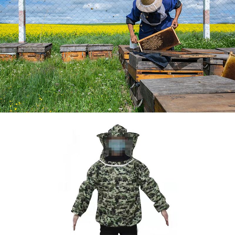 Beekeeping Jacket   Lightweight Maximum   Bee  Jacket with Veil Hood for Beginner Professional Bee s