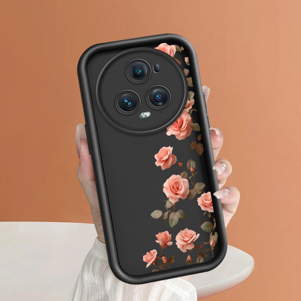 Soft Silicone Square Ladder Printing Pattern Phone Casing Full Cover Camera Shockproof Protection Rubber Case for Huawei Honor