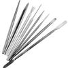 Stainless Steel Clay Sculpture Tool Set: Spatula & Eye Knife