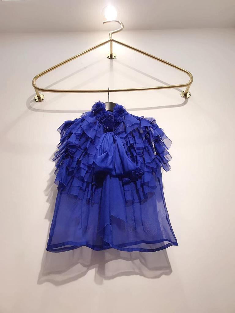 Women's Summer Sexy Sleeveless Chiffon Top