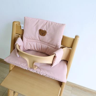 New Solid Color Children's Dining Chair Seat Cushion Baby Eating Breathable Seat Cushion Baby Growth Chair Cushion Accessories Hotel Family