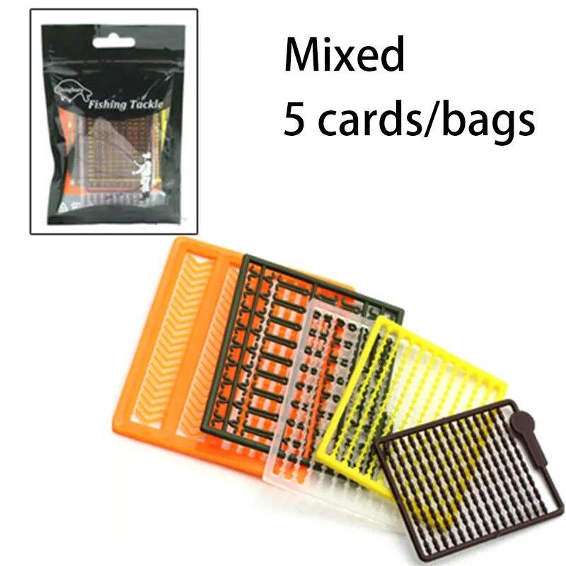 5 karet Příslušenství pro lov kaprů Micro Bait Stopper Boillies Bait Stop Bead Kapr Držák návnady pro vlasové návazce Příslušenství
