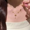 Elegant Pearl Necklace: Trendy, High-End Titanium Steel Clavicle Chain for Women