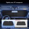 For BYD Song Han Yuan Tang Qin KING Seagull Dolphin Car Windshield Sunshade Cover Front Windo Interior Accessories UV Protection