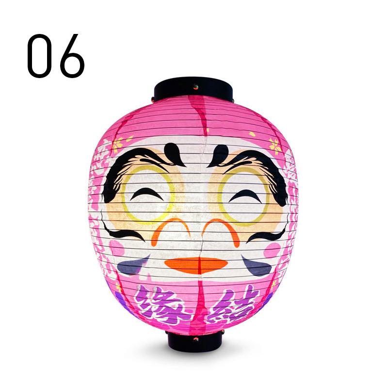 Japanese Waterproof Cloth Lanterns Daruma Crafts Cartoon Lucky Lantern Sushi Restaurant Cuisine Izakaya Decoration Ornaments
