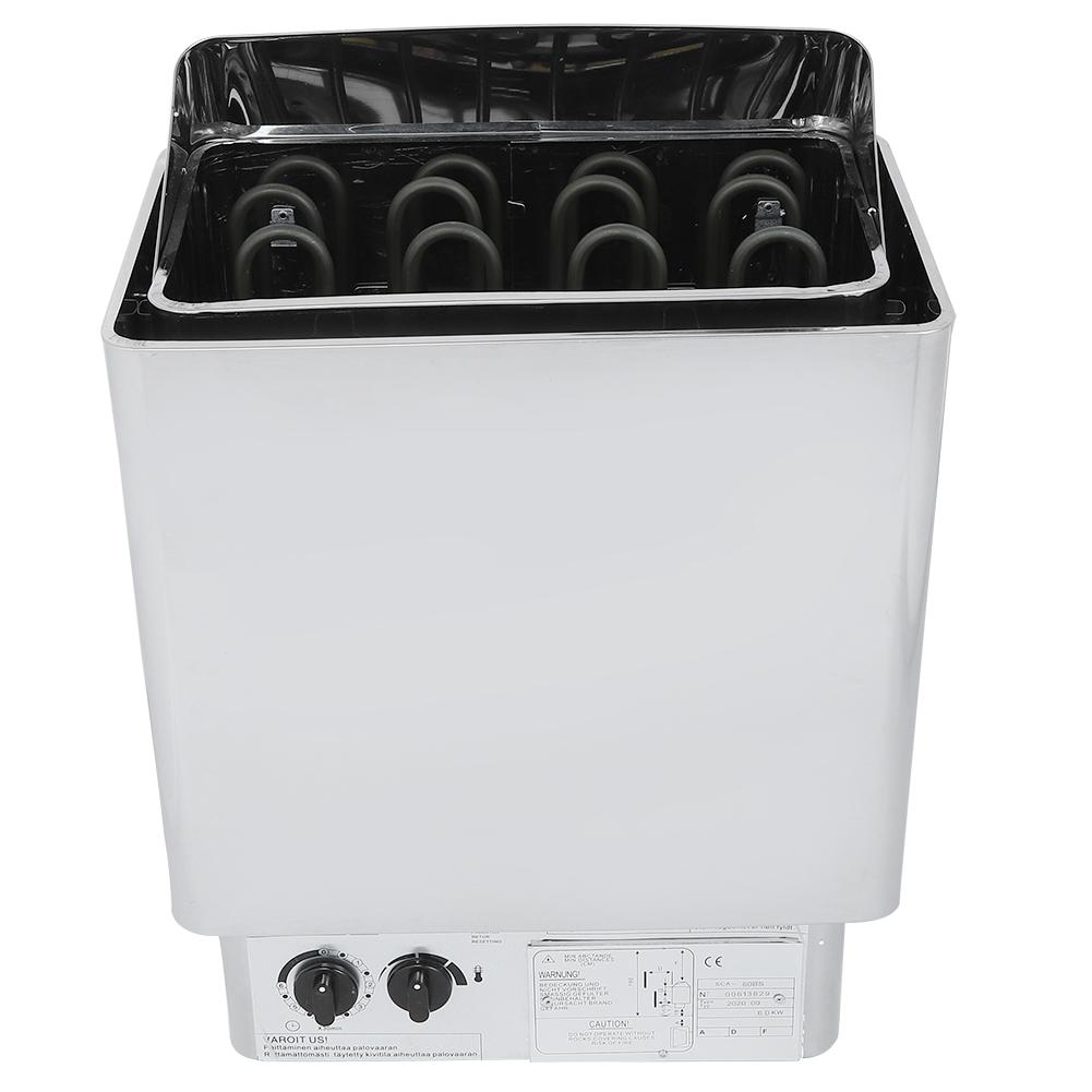 Încălzitor de sobă de saună cu control intern din oțel inoxidabil de 6KW pentru echipamentul de baie pentru camera de aburi