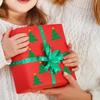 Festive Christmas Tree Stickers Roll-Engraved Self-Adhesive Decals, Durable for Holiday Decor,Envelopes, Journals,Party Supplies