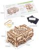 3D Wooden DIY Antique Jewelry Box Craft Gift for Kids - Movable Assembly Toy