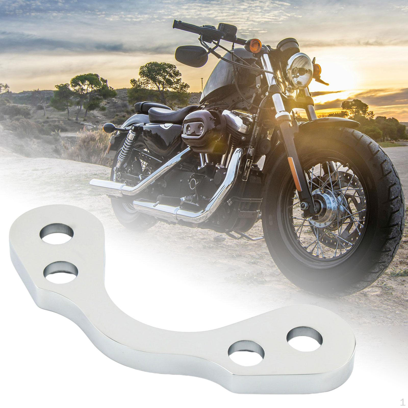 

Handlebar Tree Adapter Top Clamp Aluminum 3.5 Wide Riser Professional Repair Parts,Durable Spare silvery