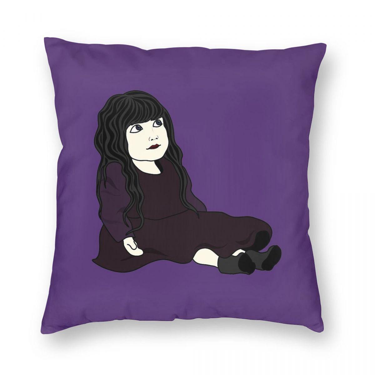 

Кукла Надя Что мы делаем в тени Наволочка Полиэстер Лен Бархат Узор Молния Декоративная Наволочка Подушка для машины 12x12Inch