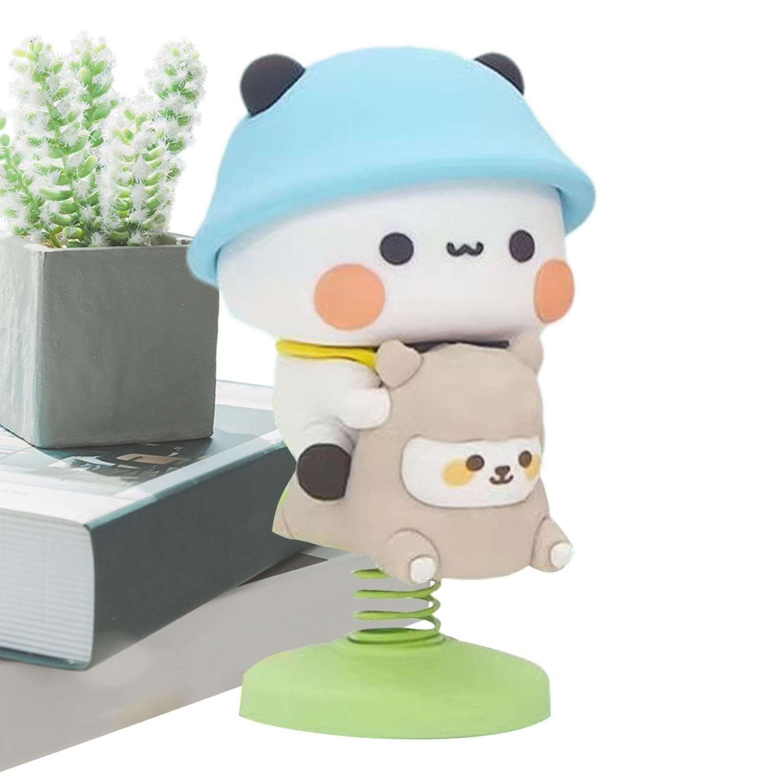 

Humkopnl Cartoon Character Bobblehead, Cute Bobblehead for Car Dashboard | Adorable Animal Car Dashboard Please refer to the description