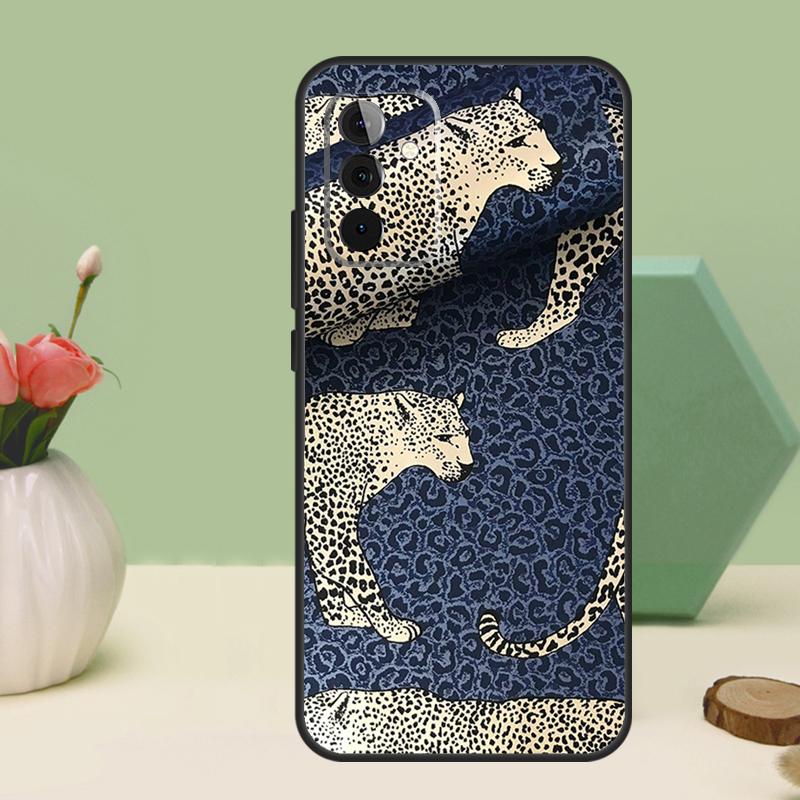 

Fashion Leopard Print For Samsung Galaxy A26 A54 A34 A14 A52 A32 A12 A13 A33 A53 A15 A16 A36 A56 A06 A35 A55 Case Samsung A22 5G