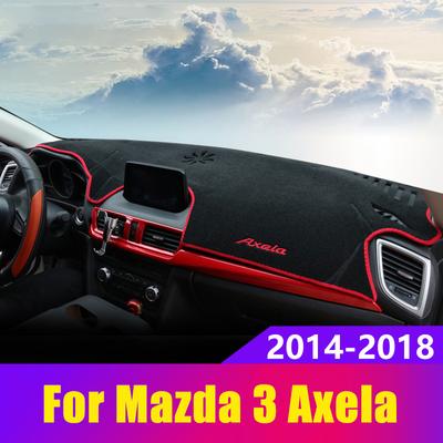 Car Dashboard Cover Mat Sun Shad Pad Instrument Panel Carpets ANti-UV For 3 BM Axela 2014 2015 2016 2017 2018 Accessories