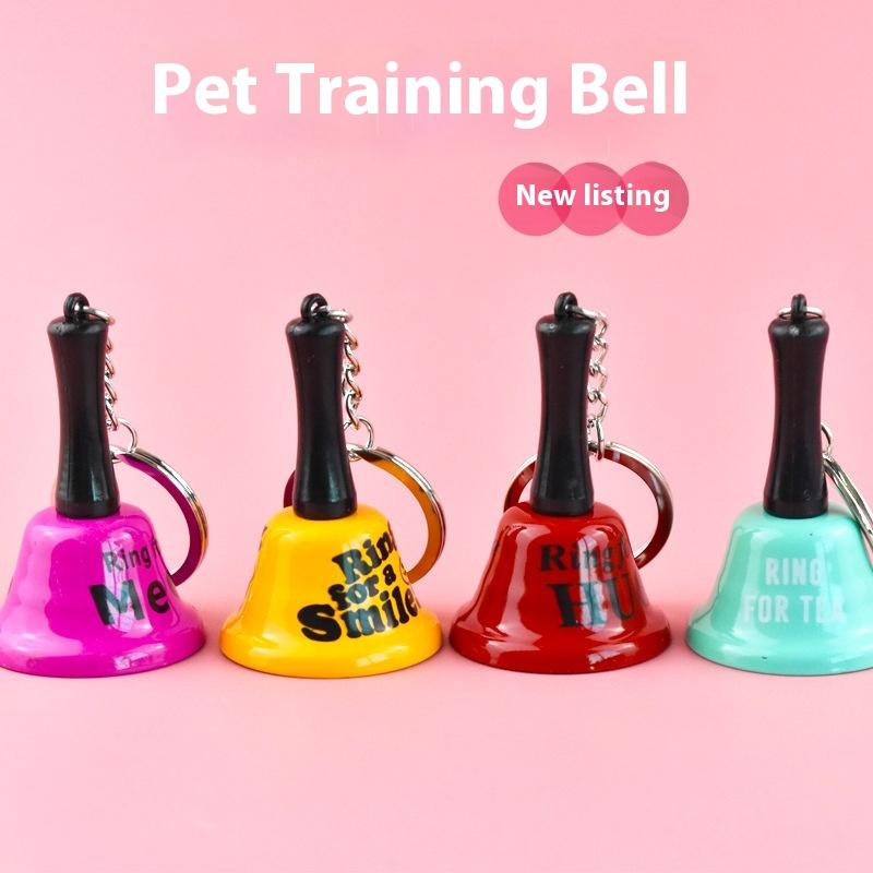 Ringing Metal Bell Service Bell Hand Ringing Bell Keychain Bar Di Bar Ordering Meal Ringing Bell Pet Training Hand Ringing Bell