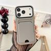 Case For iPhone 17 16 15 14 13 12 11 Air Pro Max Plus Card Slot Holder Cash Pocket Microfiber Lining Inside Soft TPU Cover