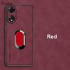 For Xiaomi 14T Pro Sheepskin Leather Magnetic Ring Stand Case For Mi 15 Ultra 13T Soft Silicon Lens Protection Shockproof Cover