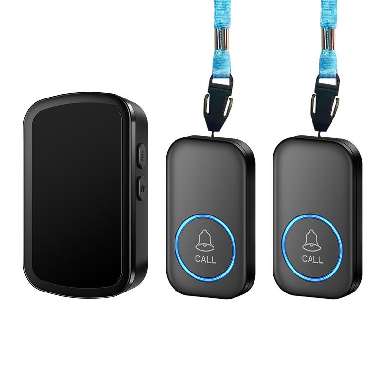 Wireless Elderly Call Button for Long-Distance Bedside and Caregiver Safety