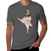 Dog Ballerina Tutu Tshirt Relaxed Casual Short Sleeve Tee