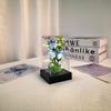 Square immortal rose ornament creative Valentine's Day Mother's Day gift luminous night light ornament