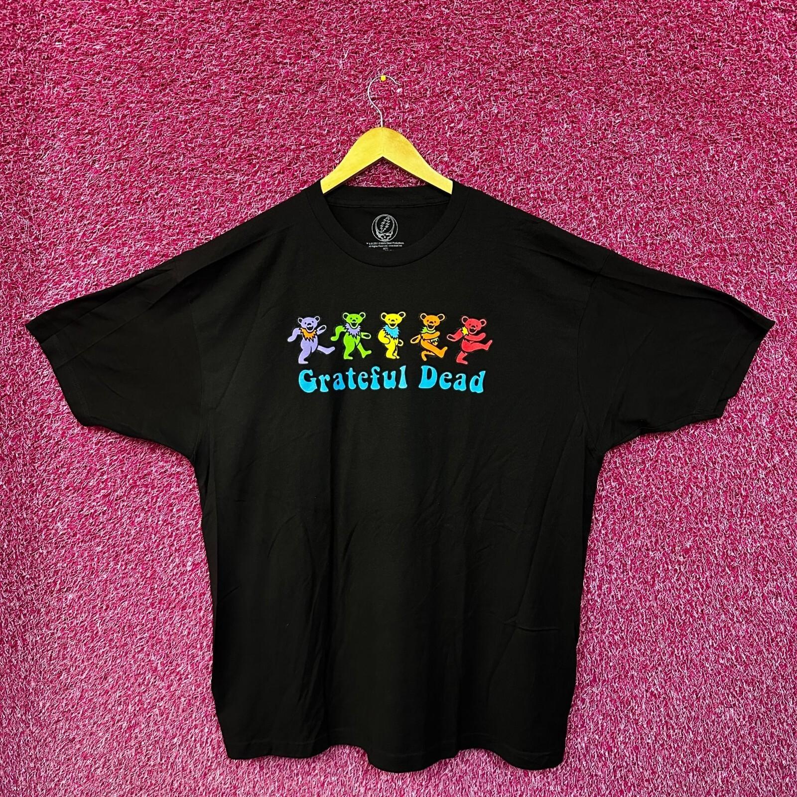 

Grateful Dead Dancing Bears Rock Tshirt size 2X M