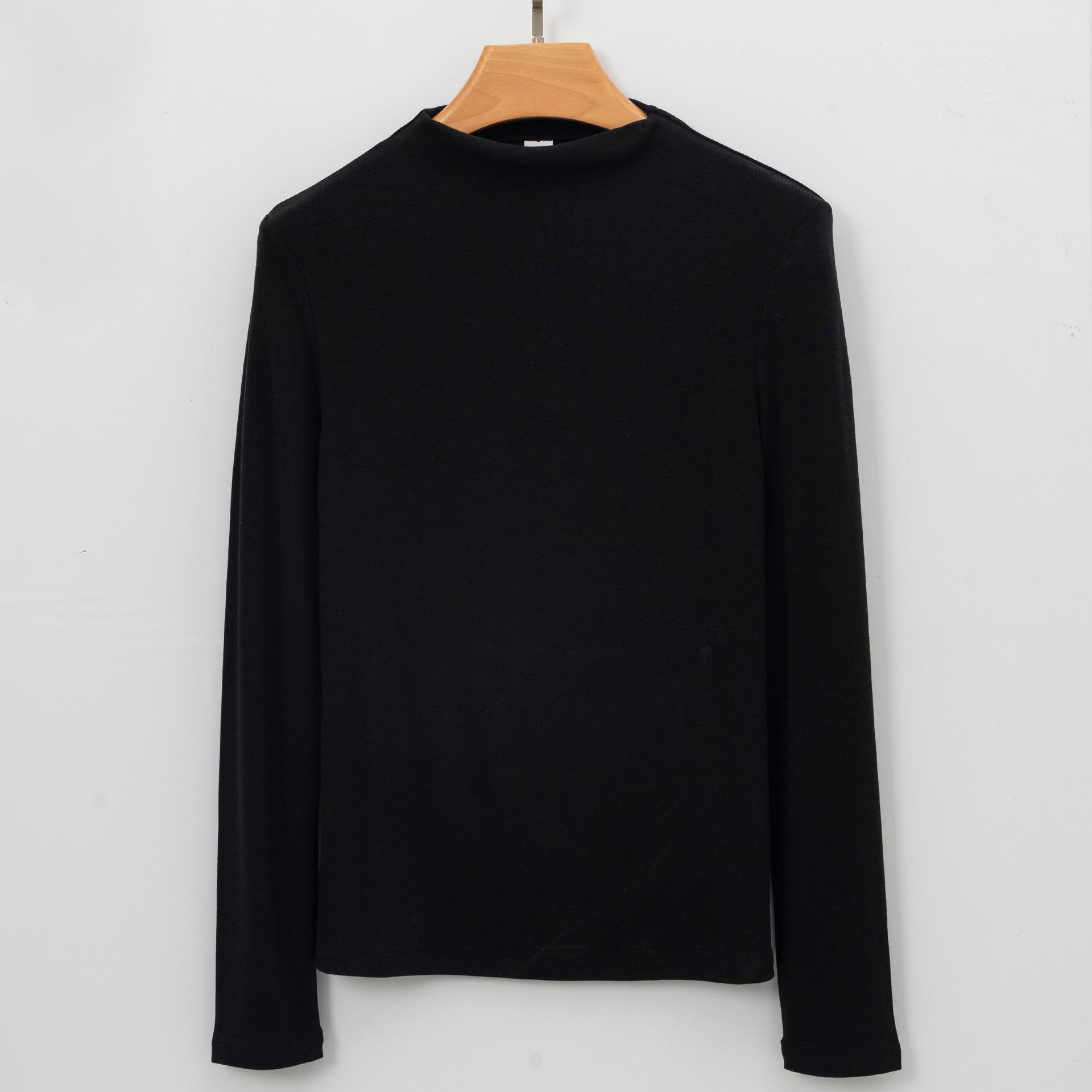 

Роскошный женский термотоп из смеси шерсти и шелка и бархата L