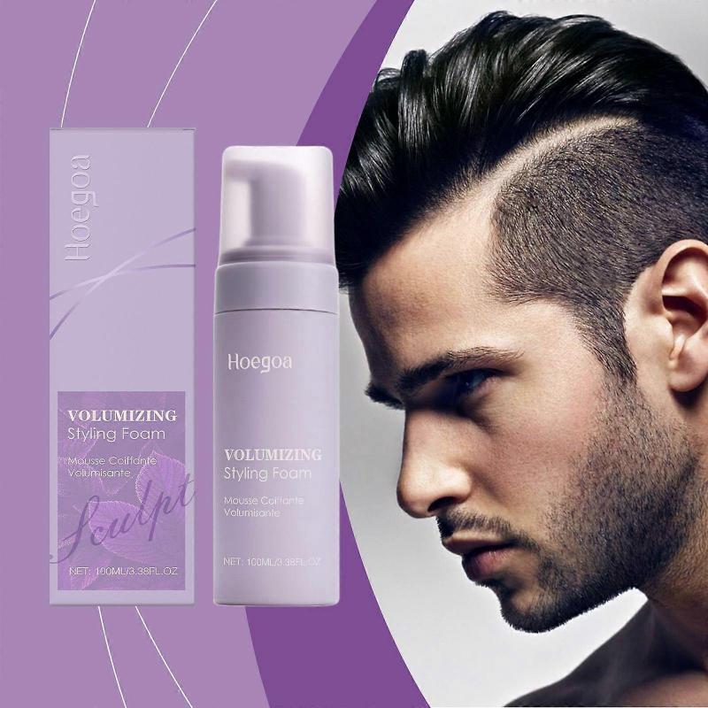 Hair styling mousse nourishes and caresses hair refreshing, clean, fluffy and lightweight hair styling