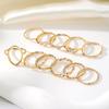 2023 Anello Moda Foglia Goccia Spirale Perla Set da 21 Pezzi Anello Intrecciato Foglia Oro Set da 11 Pezzi Gioielli Ragazze Studentesse Lusso Festa Elegante Glamour Sexy