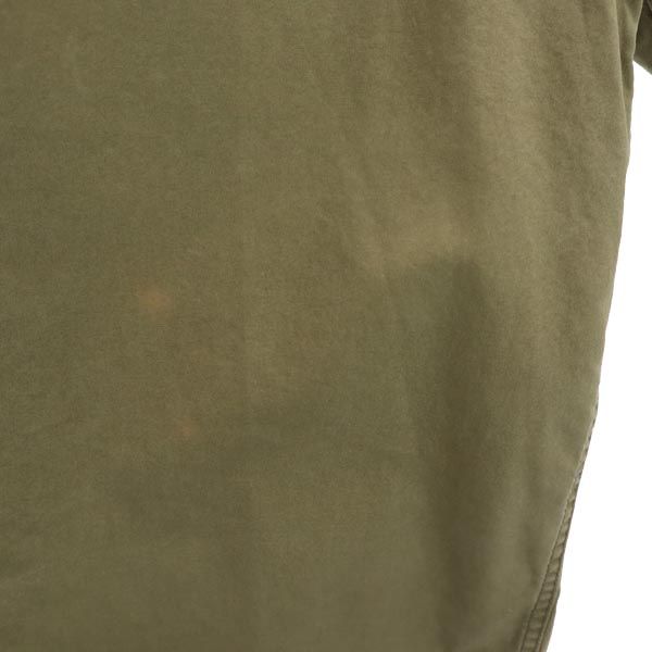 WTAPS Jungle Fatigue Long Sleeve Military Shirt Khaki Green Men's Used