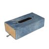 Dulton Foldable Tissue Box Light Denim Cover Height 77 X Width 260 X Depth 140mm FOLDABLE TISSUE BOX LIGHT DENIM H20-0155LDM