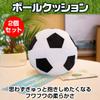 Famimueno Ball Cushion Plush Fluffy and Perfect for Home and Gifts of 2 Black and White Soccer Pillow, Soft, Naps, Decor, (Set Balls)