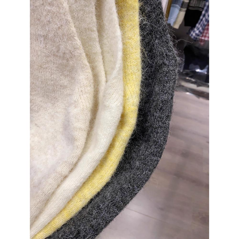 Dimanaf 2025 Plus Size Autumn Women Solid Sleeveless Vest Sweaters Knitting Buttons Casual Style Loose Sweater