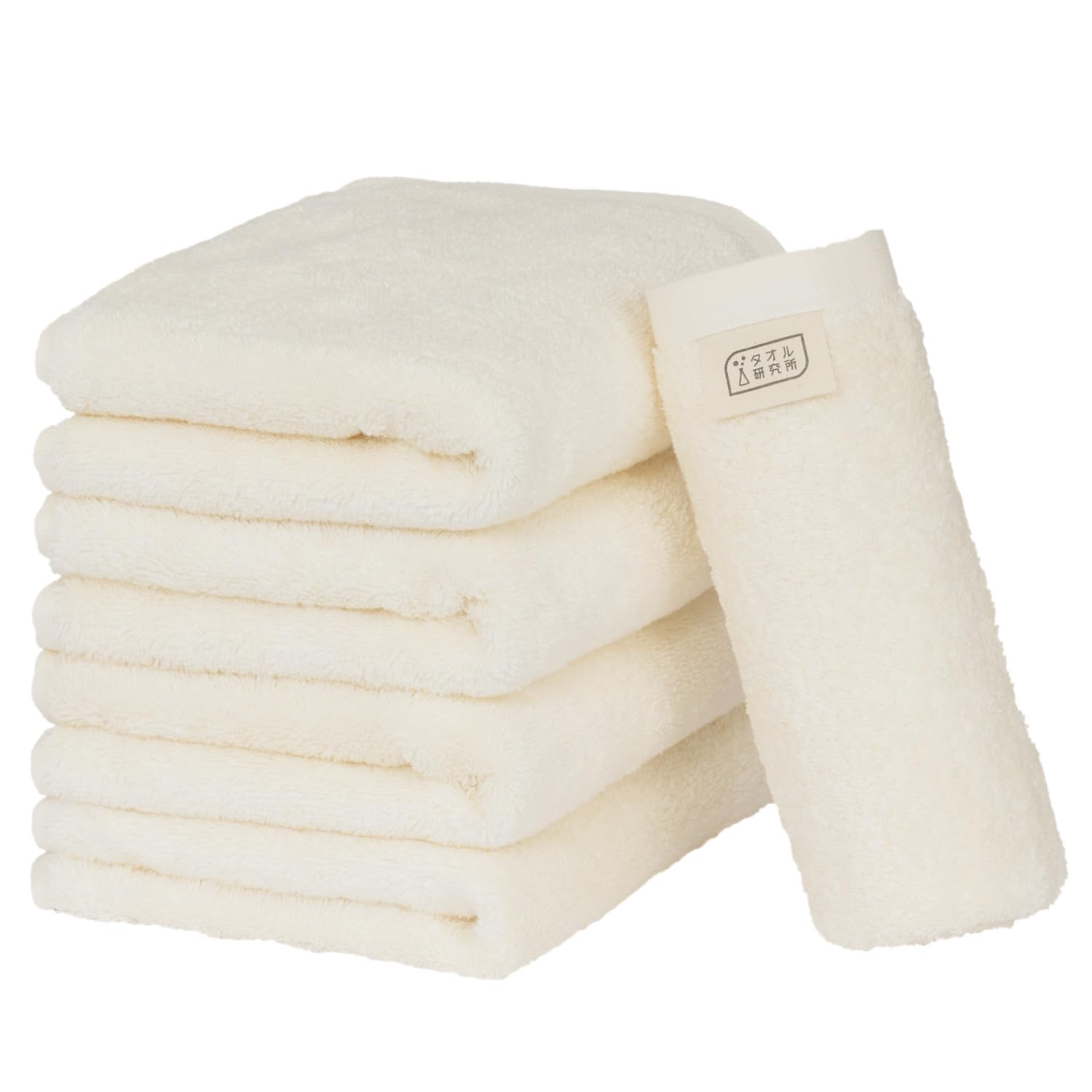 

Полотенце Лаборатория Лицо Чистый ЯпонияТехнология [Естественно Мягкий] #024 Полотенца, Белый, Набор из 5 штук, Мягкий, Плотный, Гладкий, Долговечный, Быстровпитывающий,