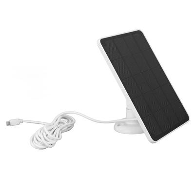 4W5V Solar Panel for Wireless Camera Waterproof Solar Panel for Rechargeable Battery Surveillance Camera
