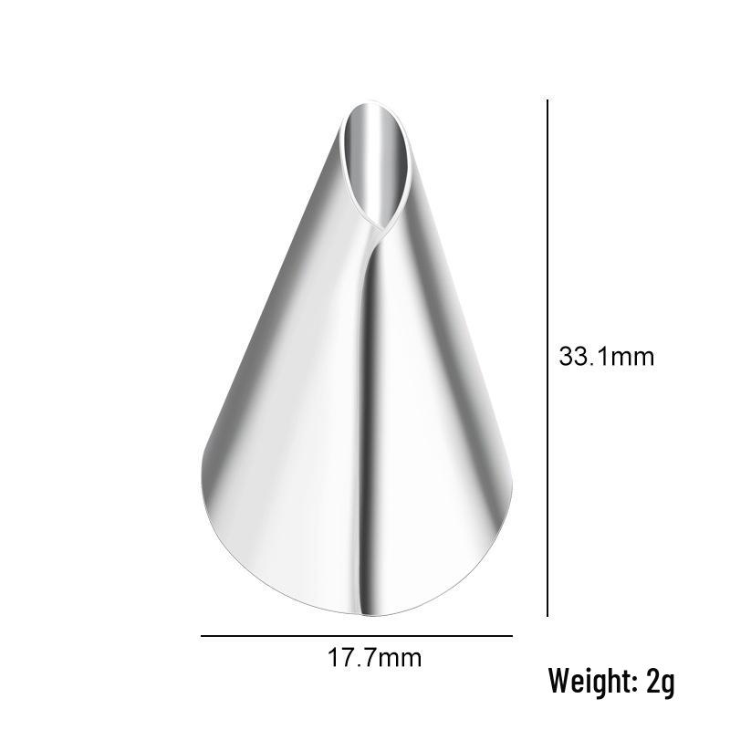 Stainless Steel Piping Tips Set - 48 Styles for Cake Decorating