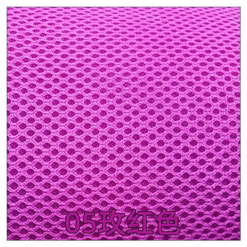 

Sandwich 3d Mesh Fabric By The Meter for Shoes Car Decoration Bags Sewing Plain Hats Polyester Textile Breathable Wearable Black 100cmX140cm